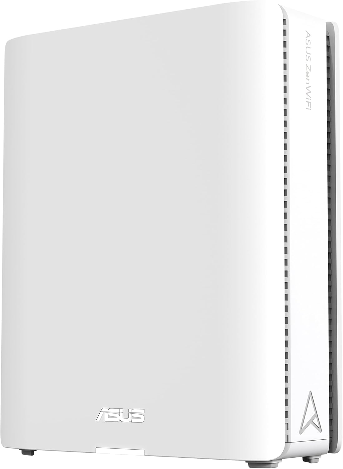ASUS ZenWiFi BQ16 White 1-Pack - Sistema WiFi 7 Cuatribanda BE25000 (802.11be) en Malla, Ancho de Banda de 320 MHz y 4096-QAM, Dos Puertos 10G, WAN de Reserva, Seguridad de Red y Compatible con AiMesh