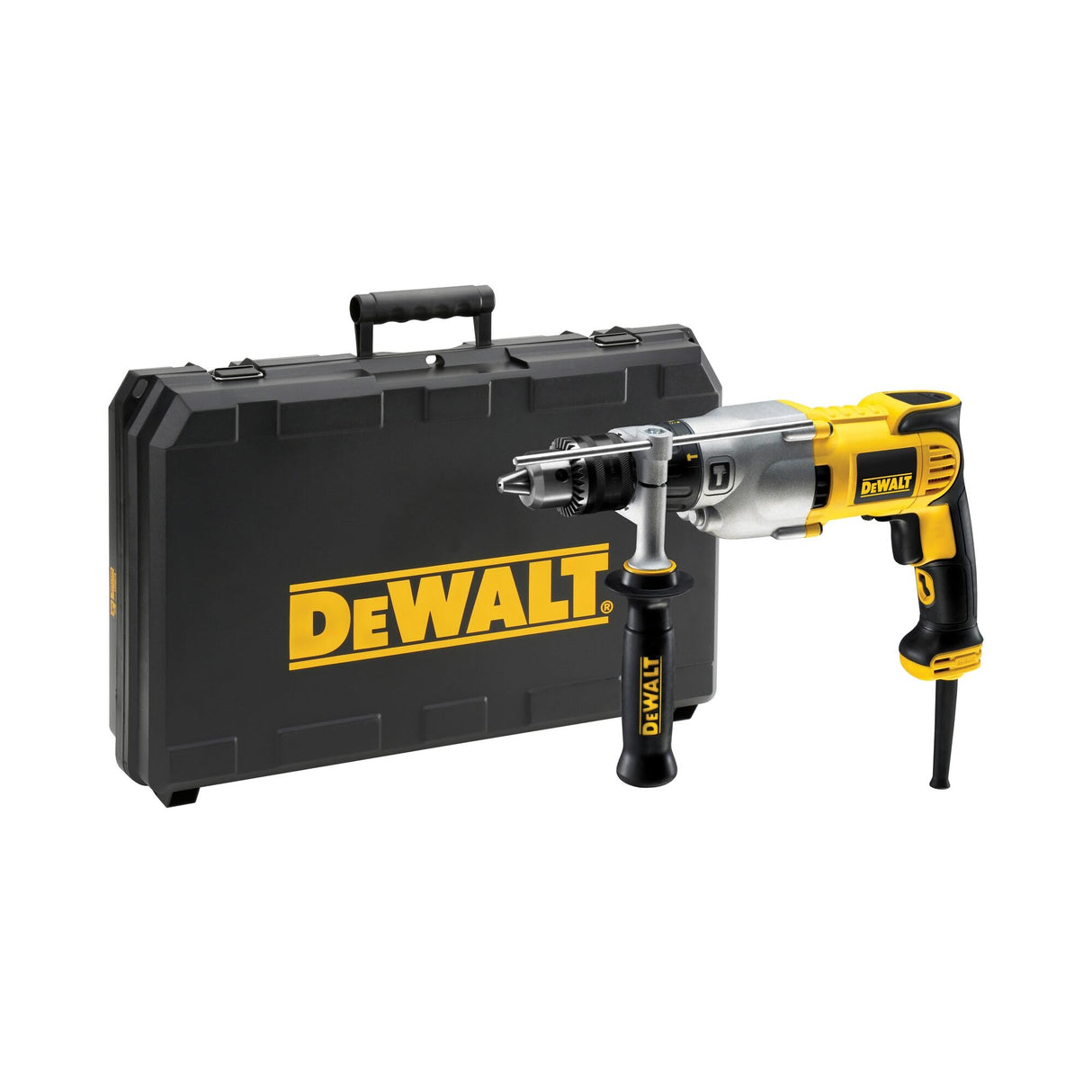 DeWalt D21570K-QS - Taladro Diamante 1300W Seco 2 velocidades 16mm