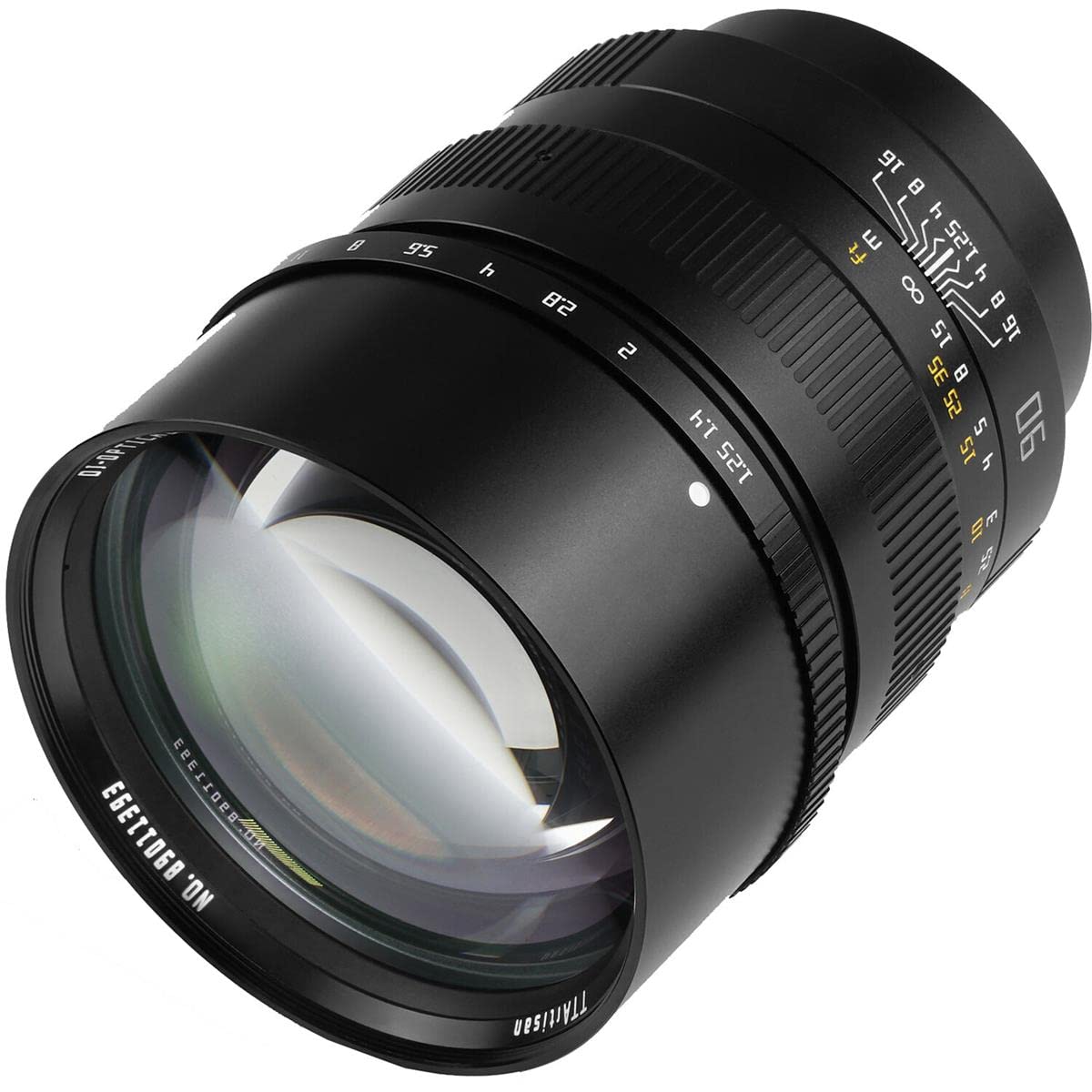 TTArtisan Lente de Cuerpo de Metal F1.25 de 90 mm Compatible con Montura Sony E, Color Negro
