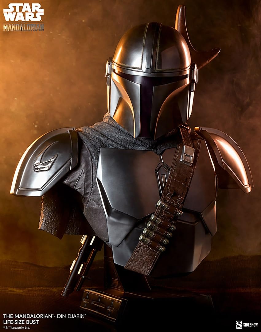 Sideshow Collectibles Star Wars The Mandalorian Buste 1/1 The Mandalorian - DIN Djarin 86 cm