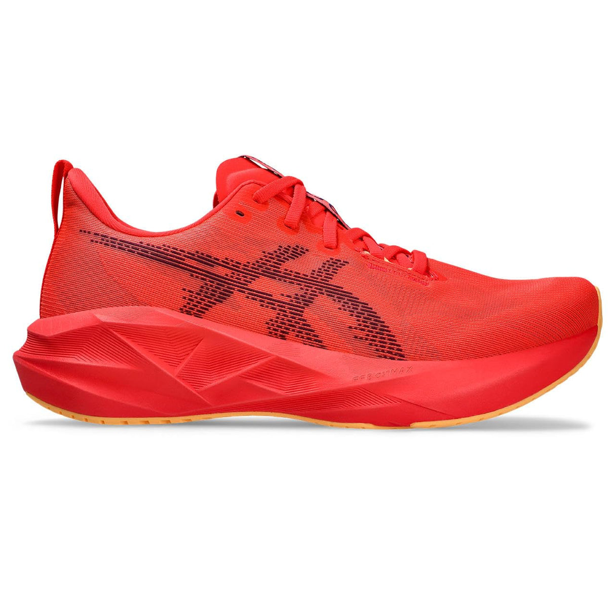 ASICS Novablast 5, Sneaker Hombre, Flash Red Edo Purple, 43.5 EU
