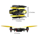 Xiro Xplorer Mini Drone, Negro/Amarillo