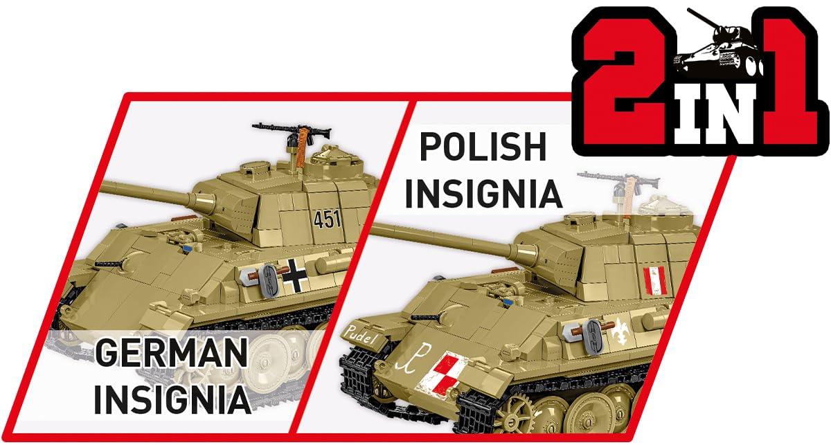 COBI Panzer V Panther Ausf.G Pudel
