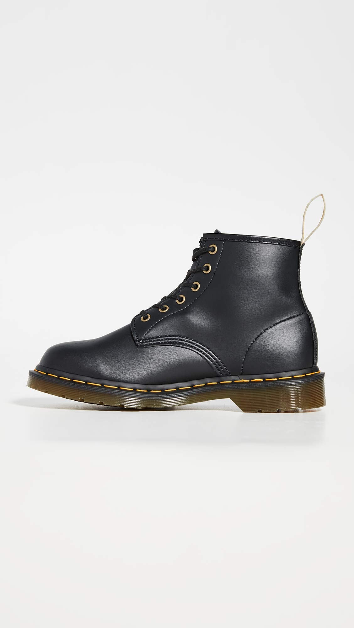 Dr. Martens Vegan 101, bovver, Winter Boots Mujer, Black, 39 EU