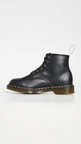 Dr. Martens Vegan 101, bovver, Winter Boots Mujer, Black, 39 EU
