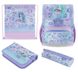 Herlitz Loop Plus Mystic Mermaid Mochila escolar, Niñas, Multicolor, 37 x 31 x 22 cm