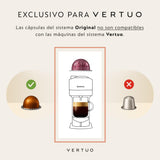 Nespresso Vertuo ENV150B - Máquina de café de De'Longhi, color negro, cápsula Vertuo System, color negro