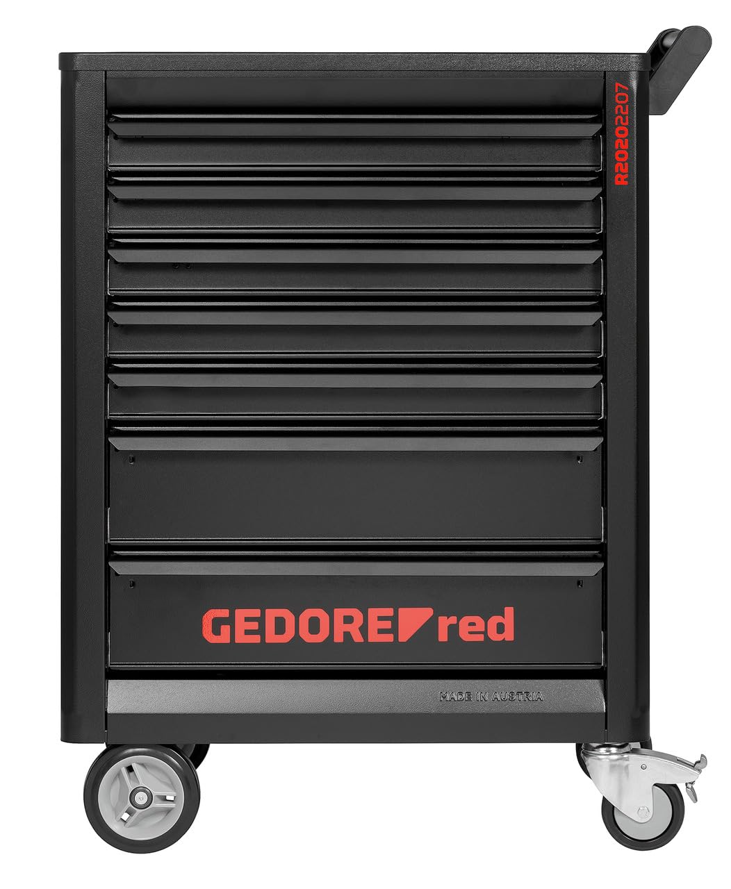 GEDOREred R22071005 GEDMaster - Juego de Herramientas en Carro de Taller