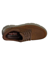 Skechers Arch Fit Garza Rowan, Zapatillas Hombre, Dark Brown Leather/Synthetic, 41.5 EU