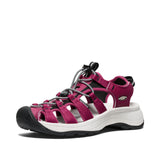 KEEN Sandalia Astoria West, Mujer, Beaujolais Star White, 36 EU