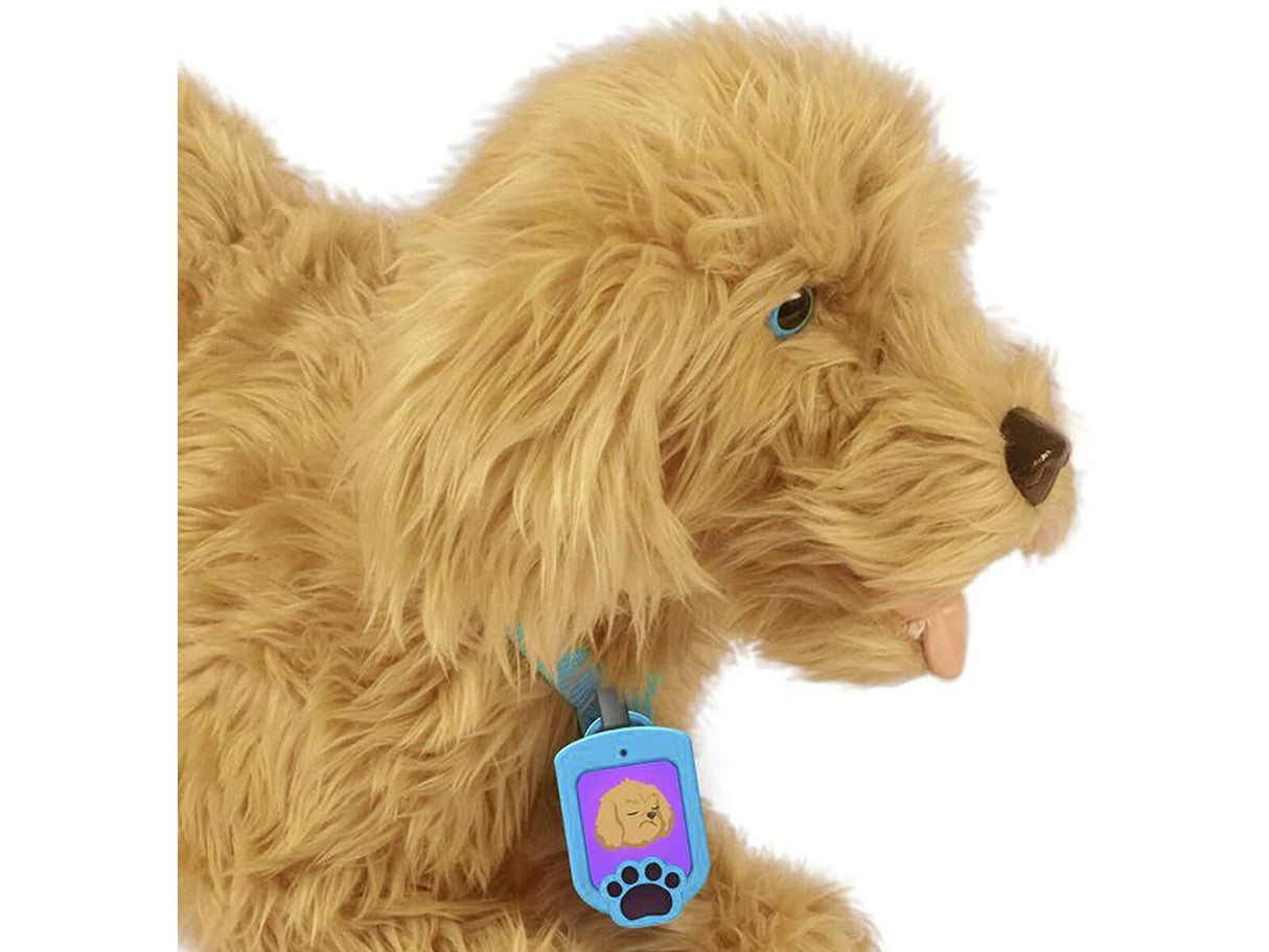 Famosa- Moji, perro interactivo con más de 150 reacciones, incluye sonidos, movimientos y emociones (700016894)