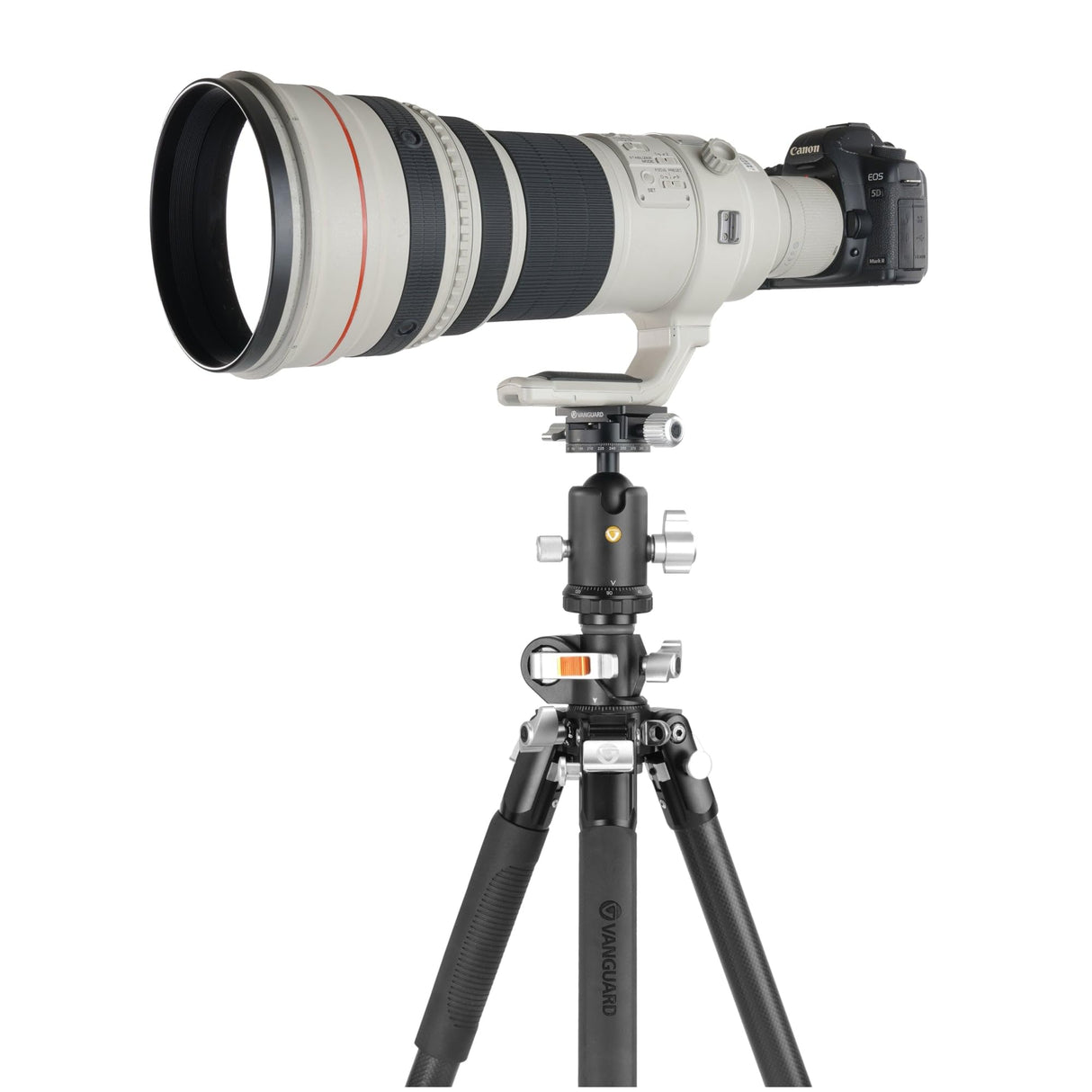 Vanguard Veo 3+ 303CBS - Trípode de Carbono descentrable con rótula de Bola 2 Ejes
