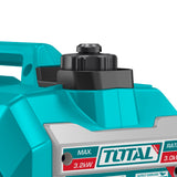 TOTAL - Generador Eléctrico a Gasolina | Insonorizado Inverter 3.3kW | Salidas USB y Toma 250V | Bajo Nivel Sonoro 64dB | Portátil 25kg, Verde, 55l x 55an cm, Plástico