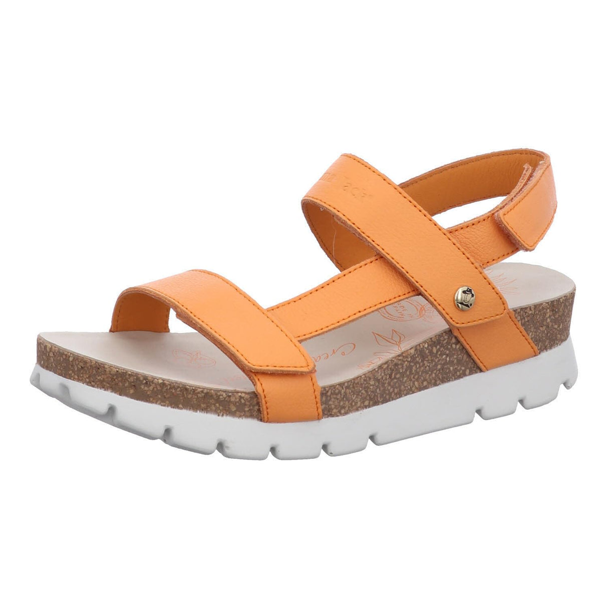 Panama Jack Selma, Sandalia Plana Mujer, Naranja B14, 41 EU