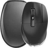 3Dconnexion CadMouse Pro Wireless (ratón ergonómico, óptico, inalámbrico, USB-C, diestros), negro mate