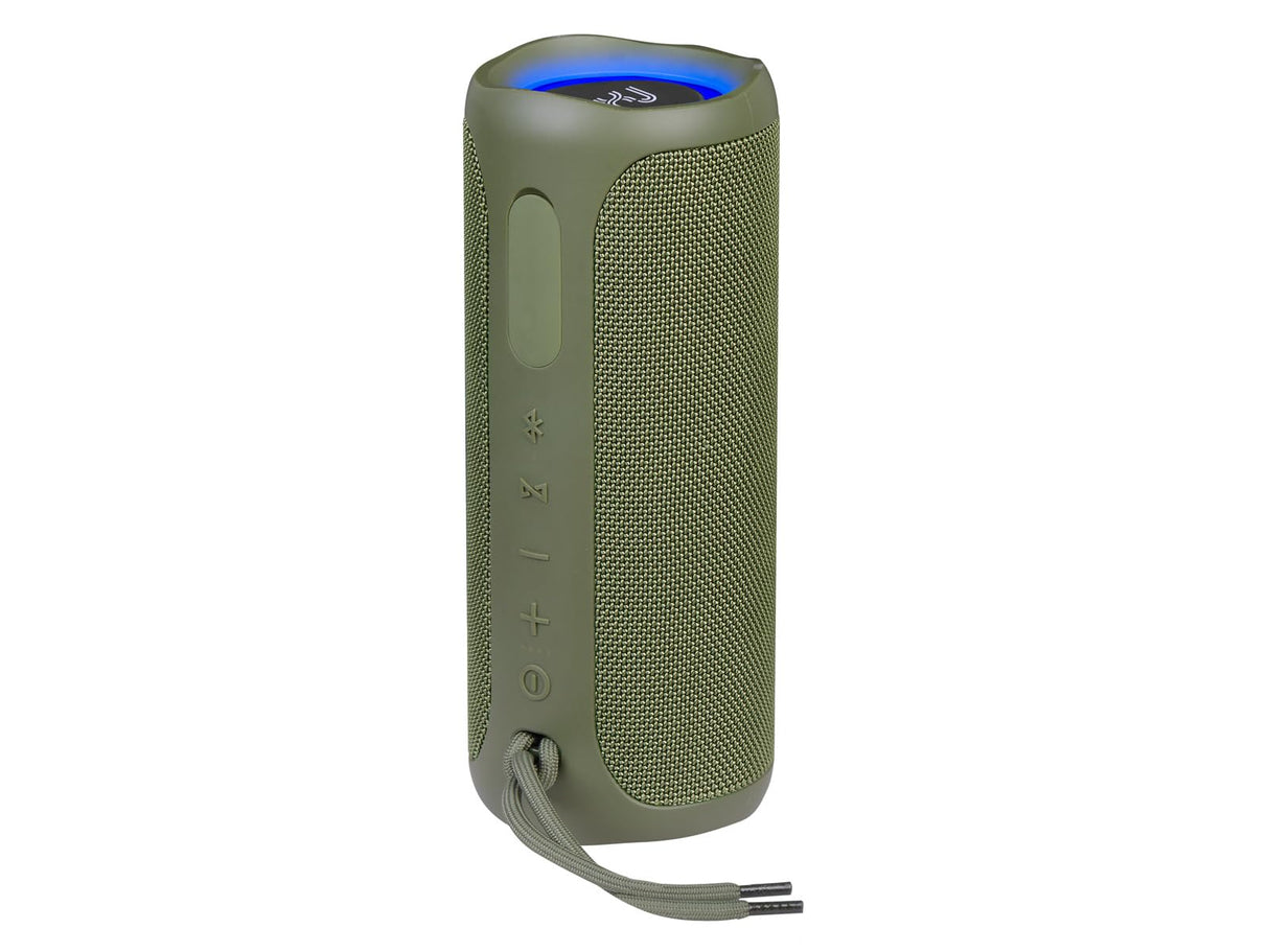 X Jump XJ 100 - Altavoz portátil Amplificado de 40 W, Alto Rendimiento, Bluetooth, función TWS, AUX-IN, micrófono Incorporado, Altavoz Resistente al Agua IP67, Verde