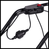Einhell GC-EM 1536 - Cortacésped eléctrico (1500 W, altura de corte 5 niveles | 25-65 mm , ancho de corte 36 cm, hasta 600m² de jardín, 38L de capacidad de bolsa)