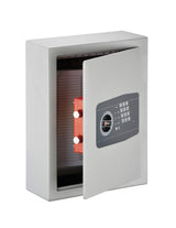 THIRARD 00013214 - Caja fuerte Boyard • 2 Duras - Tapa para maletero de acero embutido - Baúl fuerte equipado con cerradura electrónica con código - Acabado: Epoxy Ral: 9006