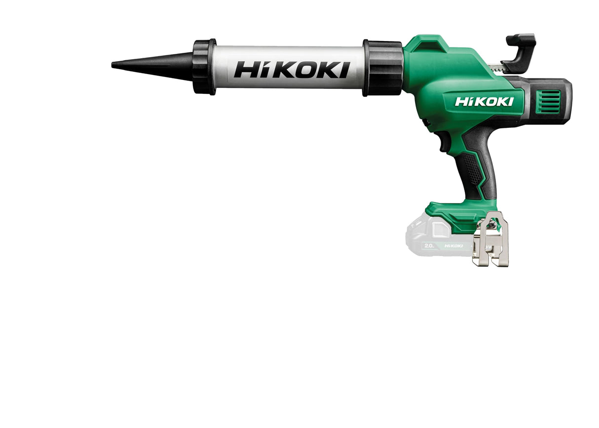 HiKOKI Akku-Kartuschenpistole AC18DA (18V, 400ml, 3000N, Automatische Rücklaufsperre, 6 Stufen, ohne Akku und Ladegerät)