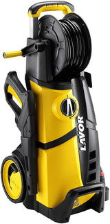 Lavor Hidrolimpiadora de Alta Presión LVR4 PLUS 160 WPS con Programas de Lavado, Enrollador de Manguera y Limpiador de Suelos, Presión max 160 bar, Caudal max 510 litros por hora, Motor 2500 Watt