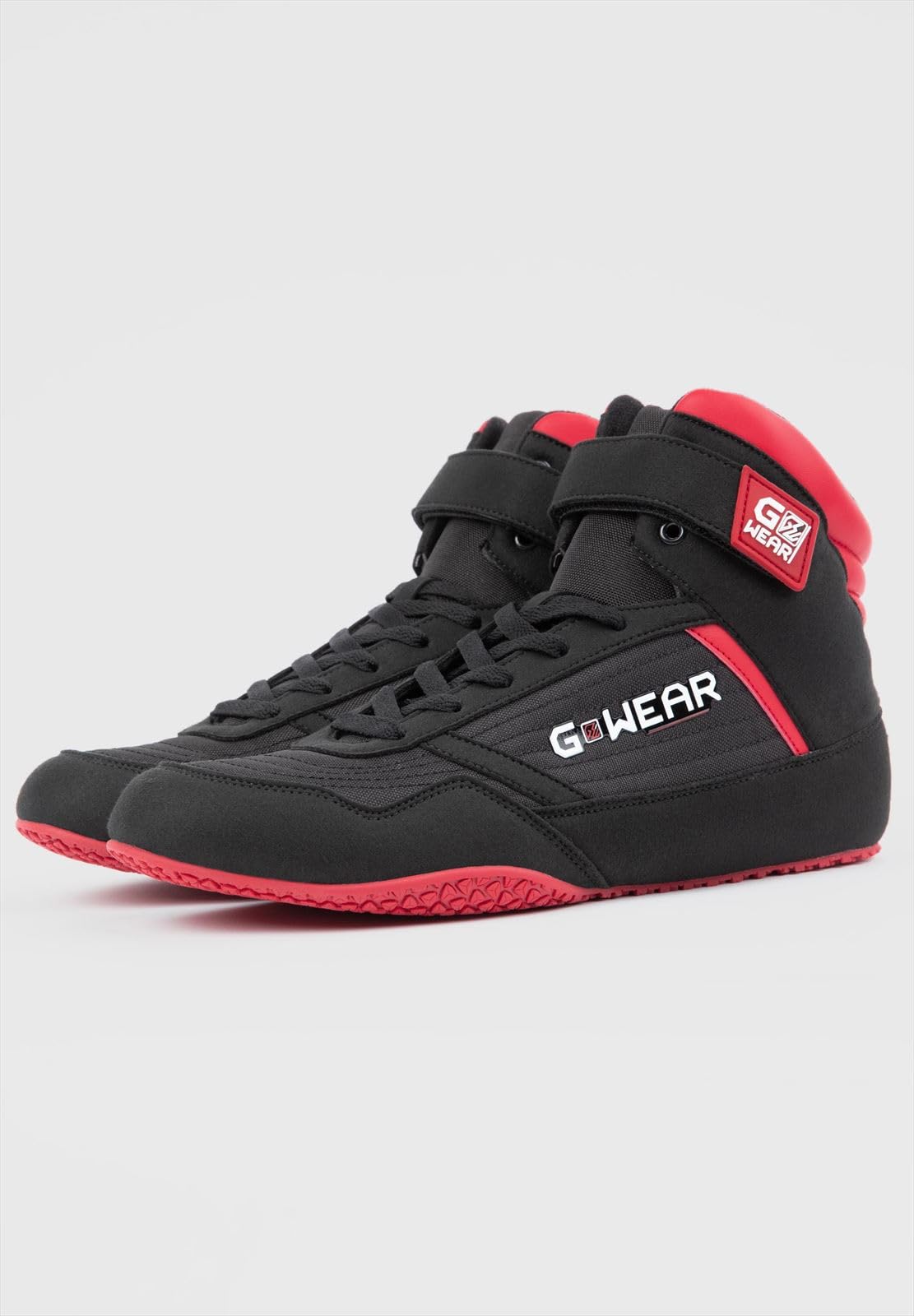 Gwear Classic High Tops - Black/Red - EU 38