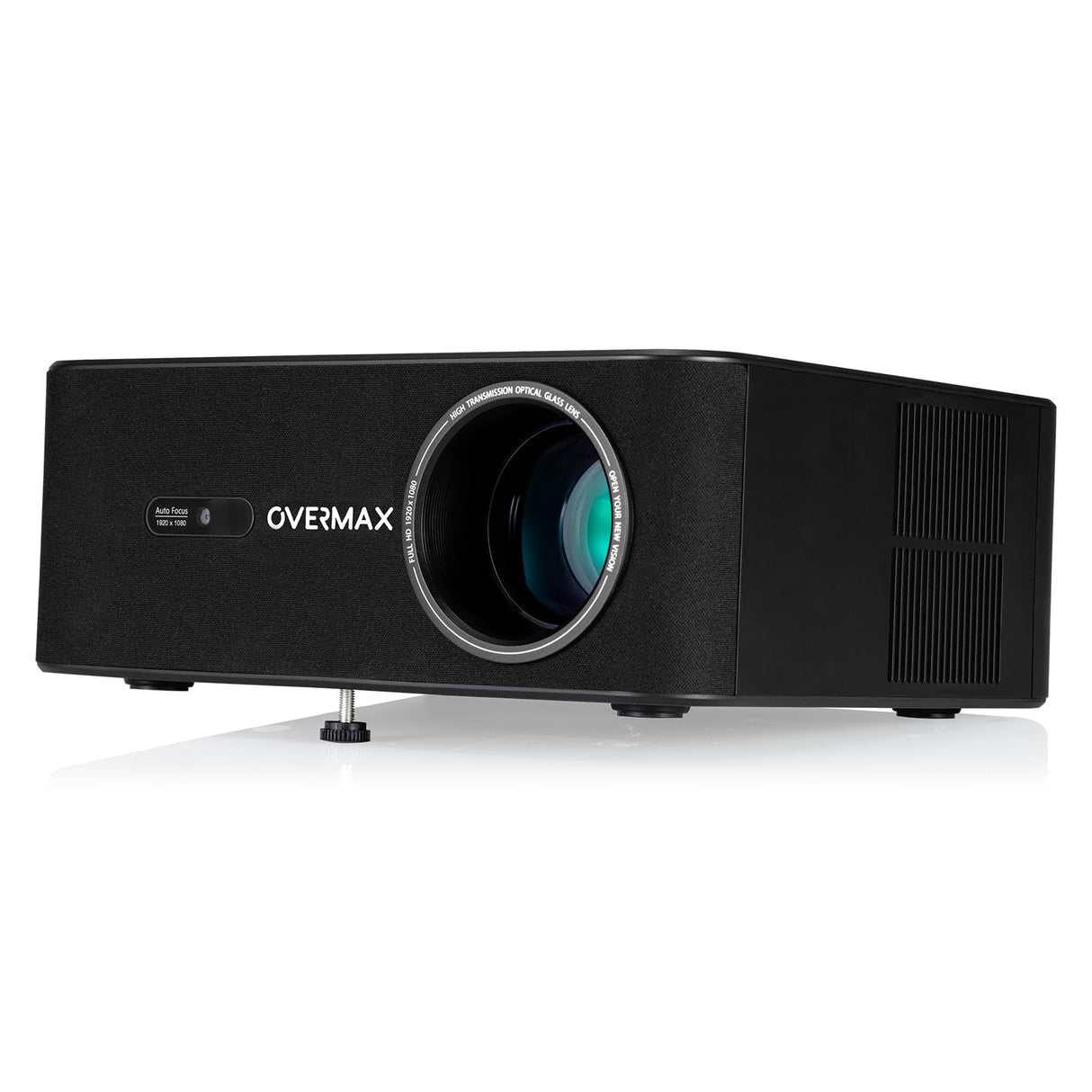 Overmax Proyector Inteligente Multipic 5.2 - Soporte 4K y Full HD 1080P, Google TV con Control de Voz, WiFi/Bluetooth/Miracast, Auto Keystone, Cine en casa de 200″, 7000 lúmenes, Compatible con
