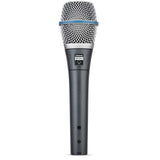 Shure BETA 87A - Micrófono condensador supercardioide para aplicaciones de voz con calidad de estudio