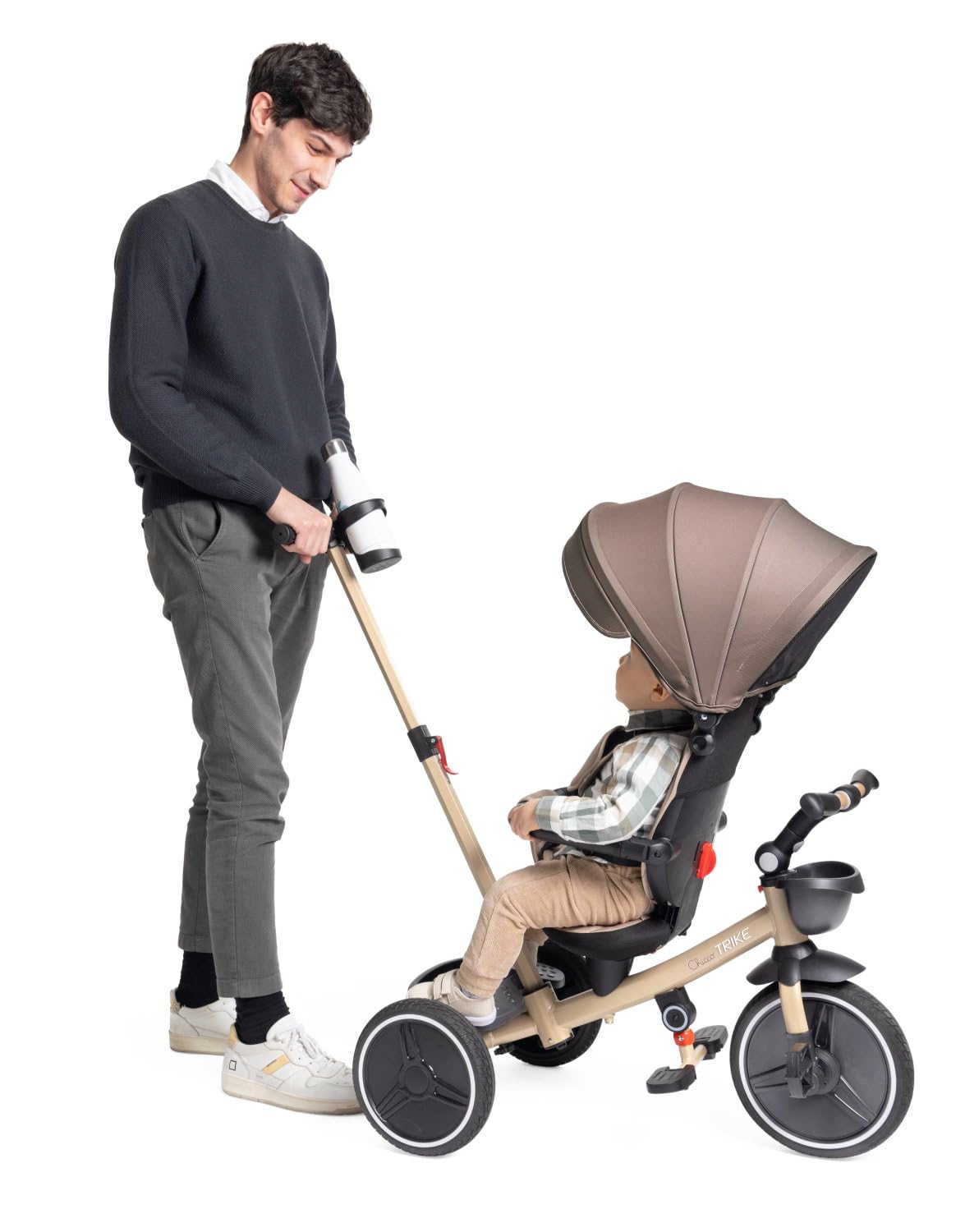 Chicco- Triciclo evolutivo, Color Beige (Artsana SPA 1)
