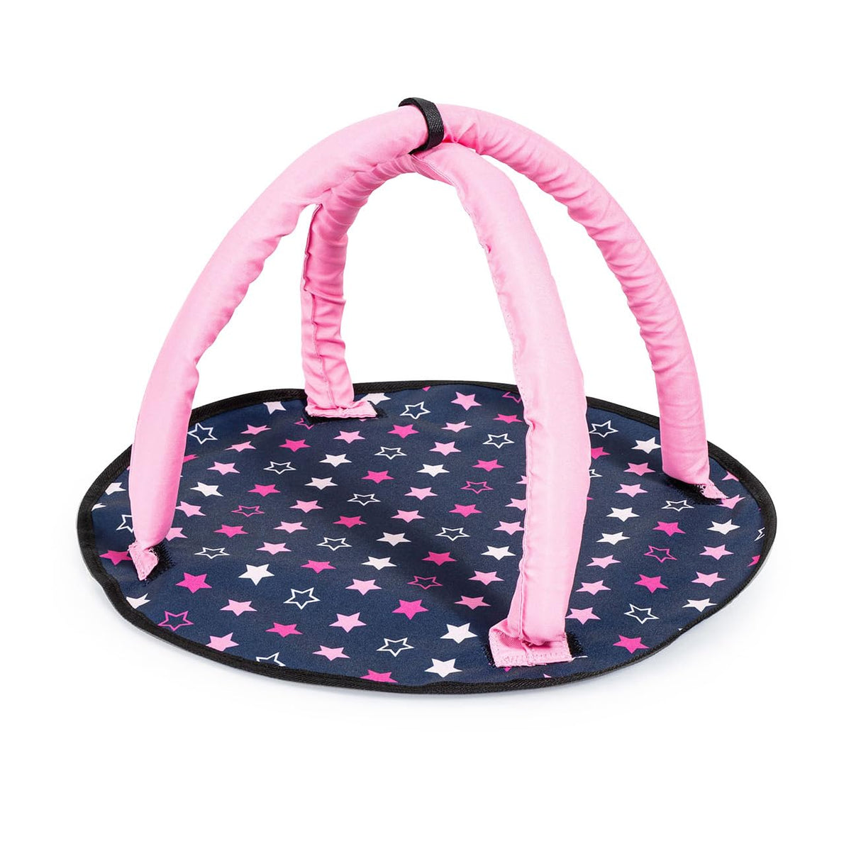 Bayer Design 17016AD Cochecito de muñeca XEO, Convertible, Regulable en Altura, Trona para muñeco bebé, Bolsa, Saco de Dormir, Gimnasio Actividades, Accesorios