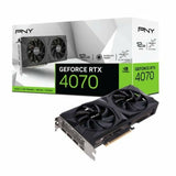 PNY - Tarjeta gráfica Nvidia GeForce RTX 4070, 12 GB, Color Verde