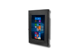 TABcare Funda de Metal antirrobo con Bloqueo para Tablet Microsoft Surface Go 1/2/3/4, Compatible con VESA, Soporte de Pared (Surface GO, Negro)