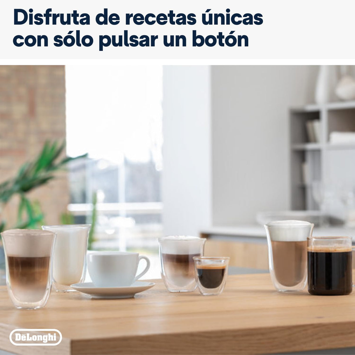 De'Longhi Eletta Cappuccino, Máquina Automática de Café en Grano, Espresso, Cafetera, ECAM46.860.B, Negro