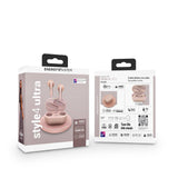 Energy Sistem Earphones True Wireless Style 4 Ultra Rose Gold (Proximity Sensor, Wireless Charging Case)
