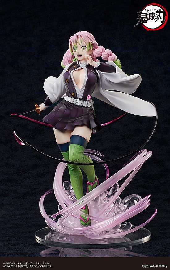 Demon Slayer: Kimetsu no Yaiba statuette PVC 1/4 Mitsuri Kanroji Deluxe Edition 41 cm