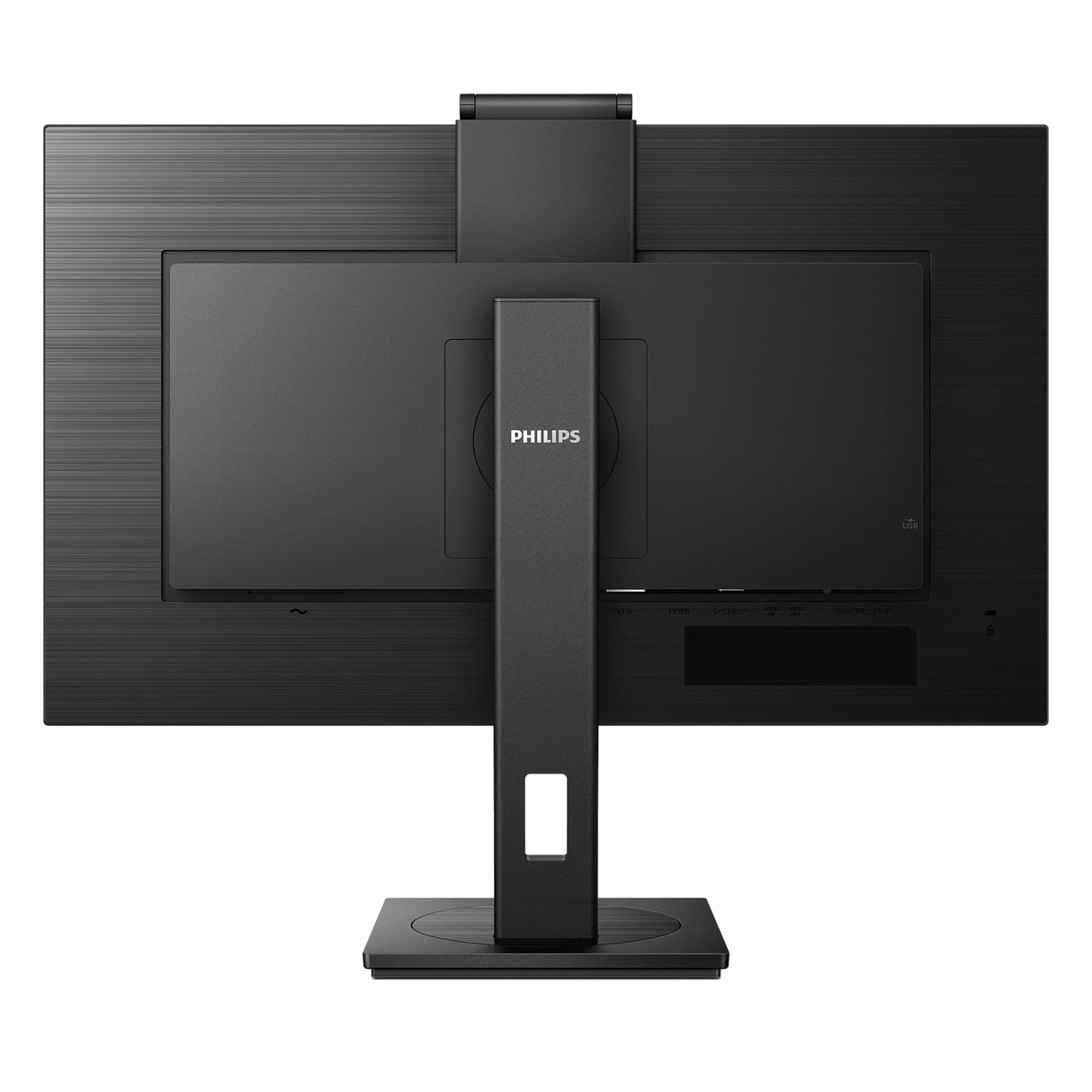 Philips 272S1MH Monitor 27 Pulgadas FHD, 75Hz, IPS, 4 ms GtG, Adaptive Sync., Altura Ajustable, Altavoces (1920x1080, 1x HDMI 1.4, 1x DP 1.2, USB-Hub), Negro