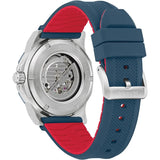 Bulova Reloj Analógico para Hombres de Mecánico de Cuerda Manual con Correa en Caucho 98A282