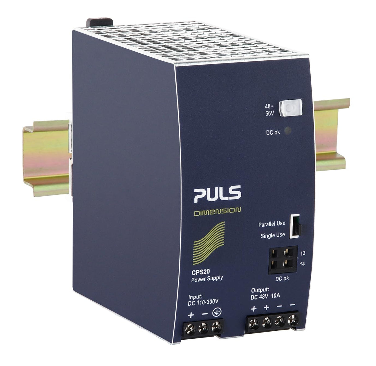 PULS CPS20.481 - Fuente de alimentación para carril DIN (48 V CC, 10 A, 480 W)