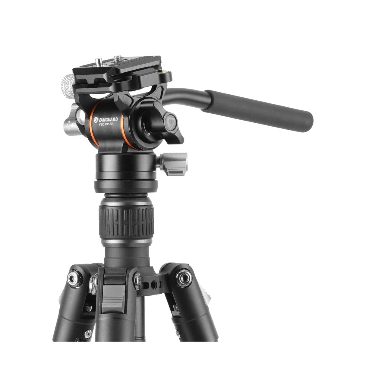 Vanguard Vesta GO 234CV10 - Trípode de Viaje de Carbono, rótula de vídeo