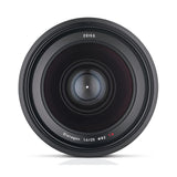 ZEISS Milvus - Lente de cámara de fotograma Completo f/1.4 de 25 mm para Nikon F-Mount ZF.2, Color Negro