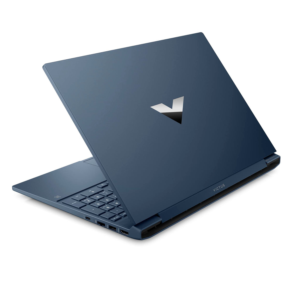 HP Victus 15-fb2004ns - Ordenador portátil Gaming de 15.6" FHD (AMD Ryzen 7 8845HS, 16GB RAM, 1TB SSD, NVIDIA GeForce RTX 4060, Sin Sistema Operativo) Blue - Teclado QWERTY Español