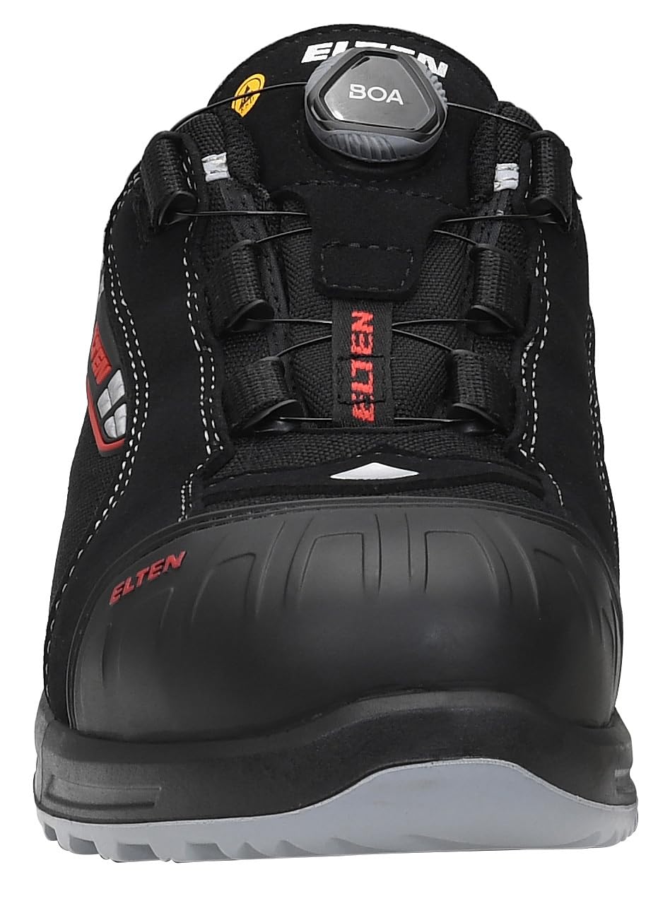 ELTEN SENEX XXT Pro Boa ESD S3S, Zapatos de Seguridad para Hombre, Ligero, Puntera de plástico, Material Superior: Textil, Forro Interior: Textil (Transpirable), Talla 43
