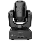 Audibax Boston 30 - Cabeza Móvil para Discoteca Con Anillo LED - Luces DJ - Foco Profesional Móvil - Cuenta Con 1 Luz de 30W y Anillo de Colores - Flash Discoteca