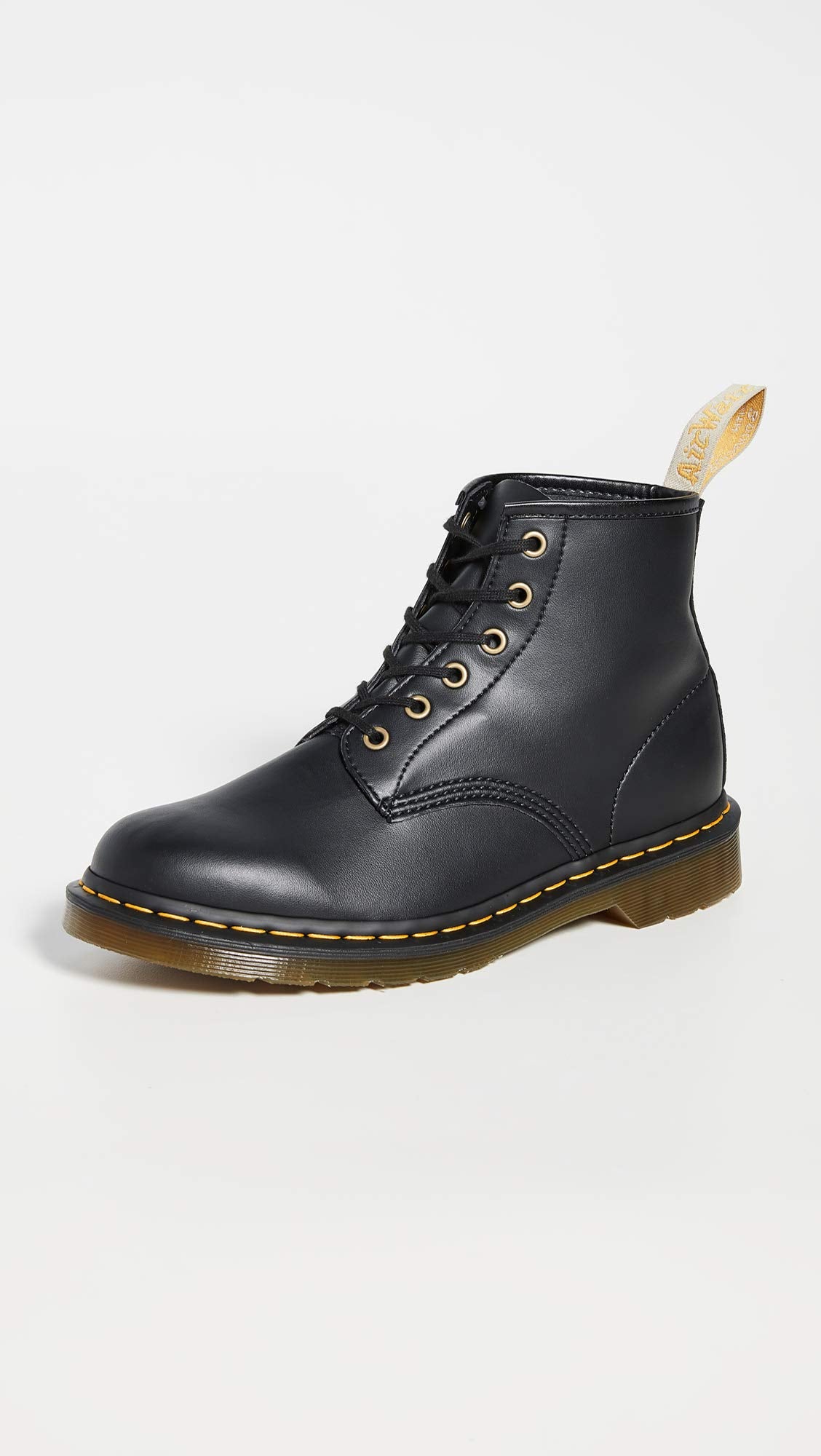 Dr. Martens Vegan 101, bovver, Winter Boots Mujer, Black, 39 EU