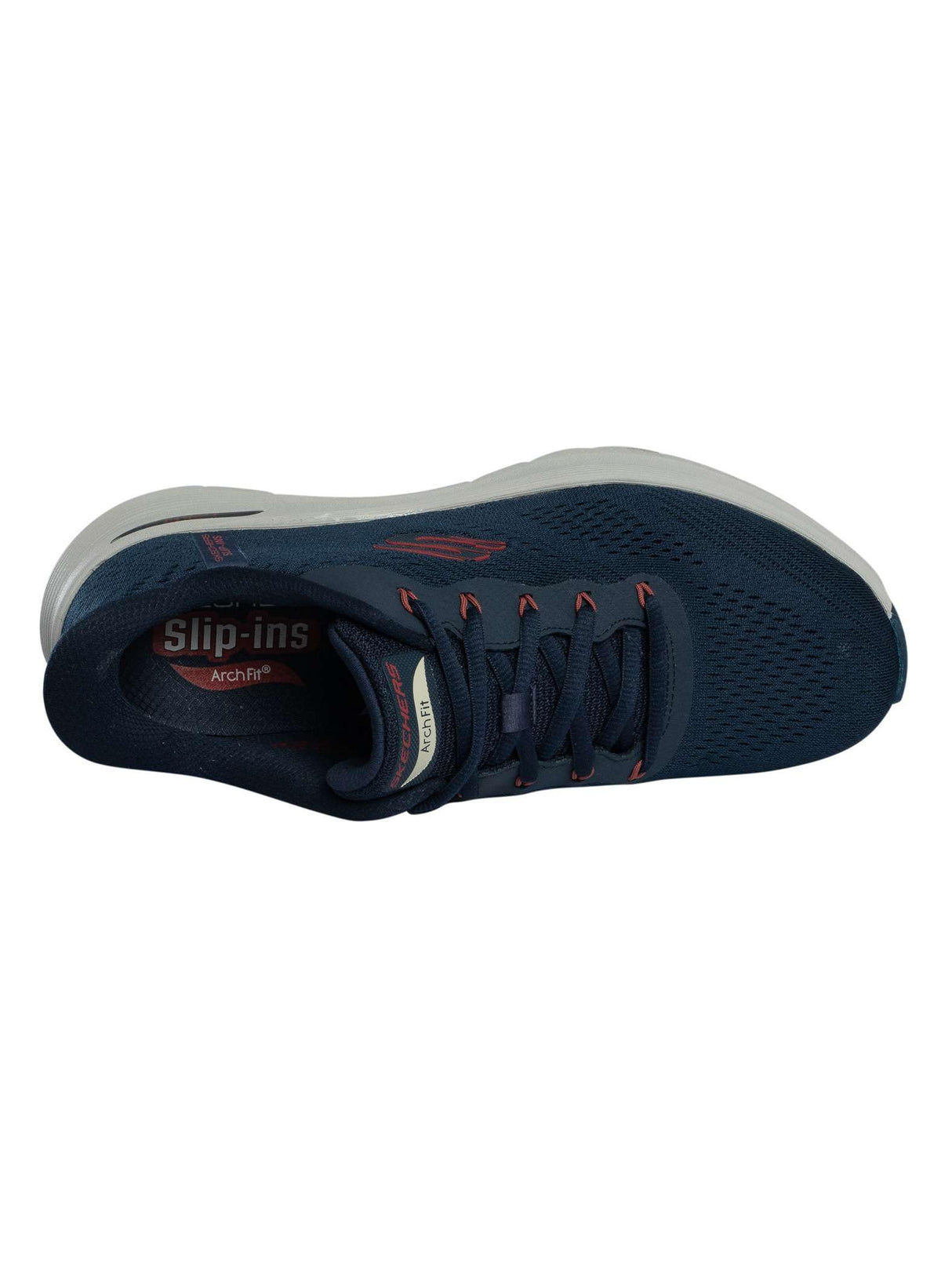 Skechers Arch Fit 2.0 Lestur - Tenis sin Cordones para Hombre, Navy, 44 EU