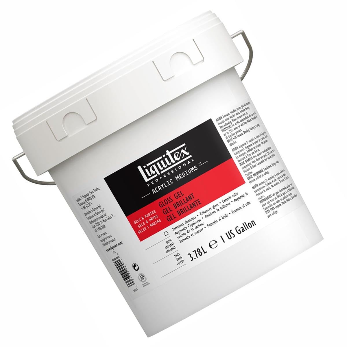 Liquitex Médium Gel brillante, 3.78 l