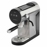 JATA JECA2300 - Cafetera Express Manual 1360 W. Presión 20 Bares. Brazo Portafiltros con Doble Salida. Espresso. Vaporizador. Calientatazas. Depósito extraíble de 0,9 L