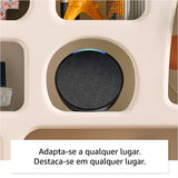 Echo Pop | versión internacional | Altavoz compacto inteligente con wifi, Bluetooth y de sonido potente con Alexa | Color Antracita | Idioma portugués no disponible
