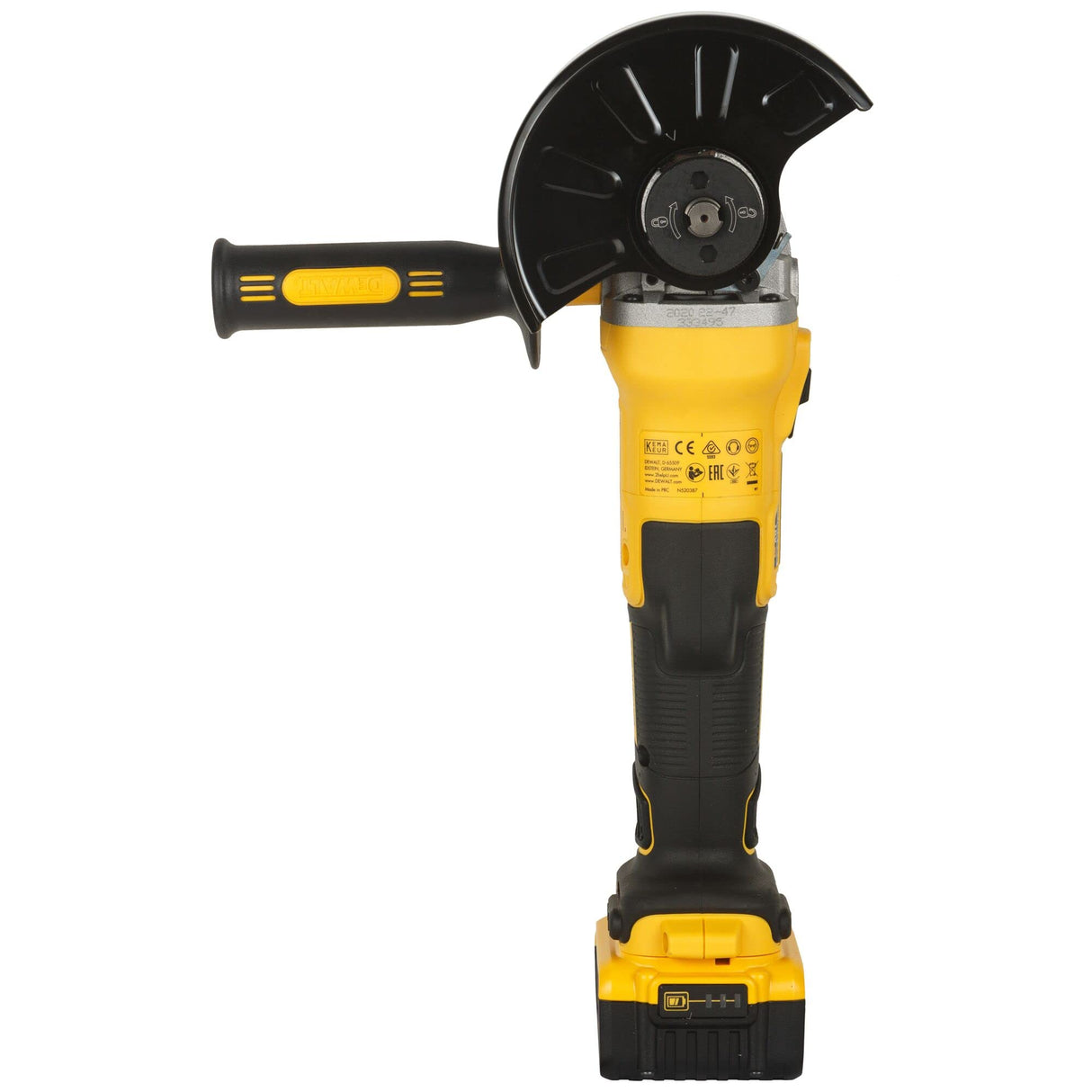 DEWALT DCG405P3-QW - 125mm Cordless Grinder 18V 3 Batteries 5.0 Ah Charger and TSTAK Case