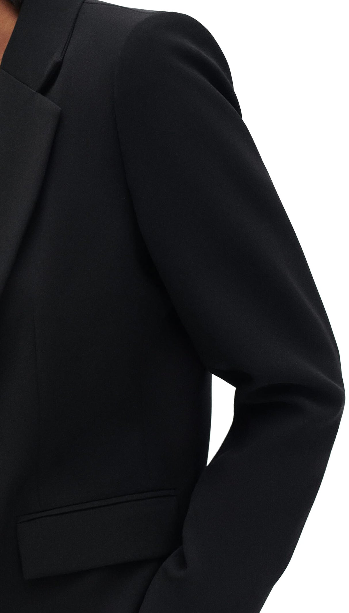 Caroll 4000304-1022 Chaqueta, Negro, 38 para Mujer