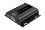 DIGITUS Receptor extensor HDMI IP para DS-55351 – UHD 4k 60 Hz – HDMI 2.0 – hasta 200 m de alcance – unidad receptora – punto a multipunto – CAT 6 – negro